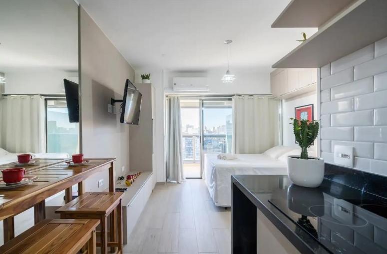 דירות סאו פאולו Studio Vista Para Cidade מראה חיצוני תמונה